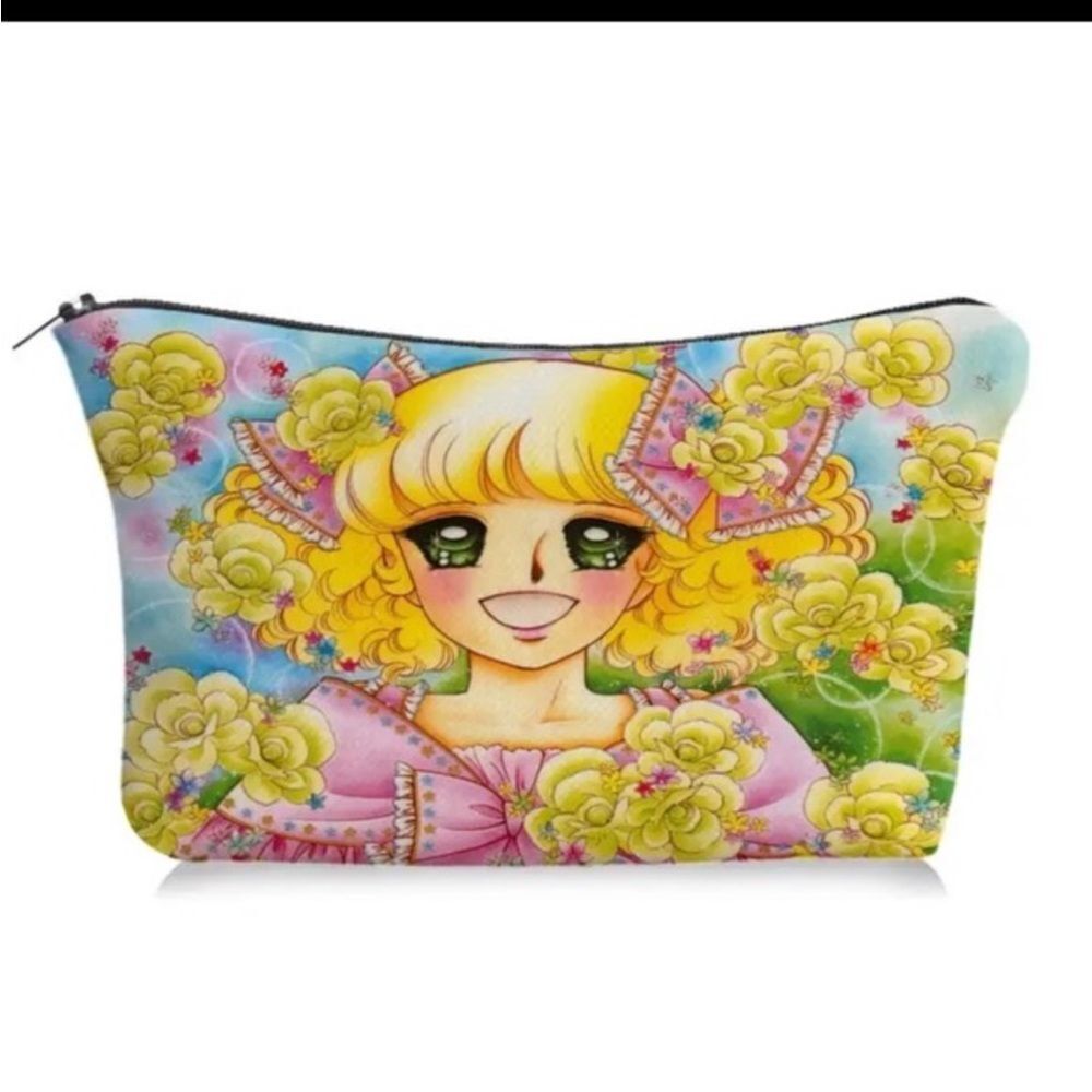 Candy Wristlet makeup bag, pencil holder, wristlet, NWT ANIME